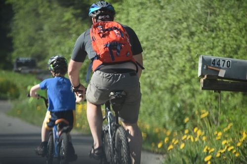 Biking without lower back pain